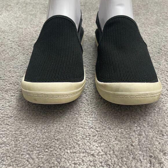 Aeropostale Slip On Sneakers Shoes Womens 8.5 Black Round Toe Casual Comfort - Picture 4 of 13